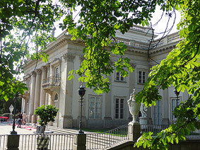 Lazienki Palace in Warsaw